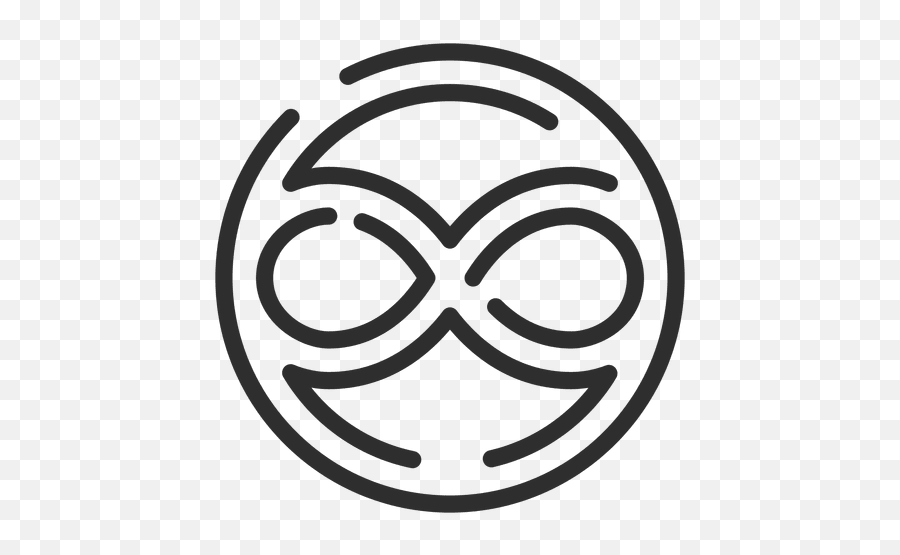 Infinity Symbol In Circle Logo Infinite - Infinity Symbol In Circle Emoji,Circle Emoticon