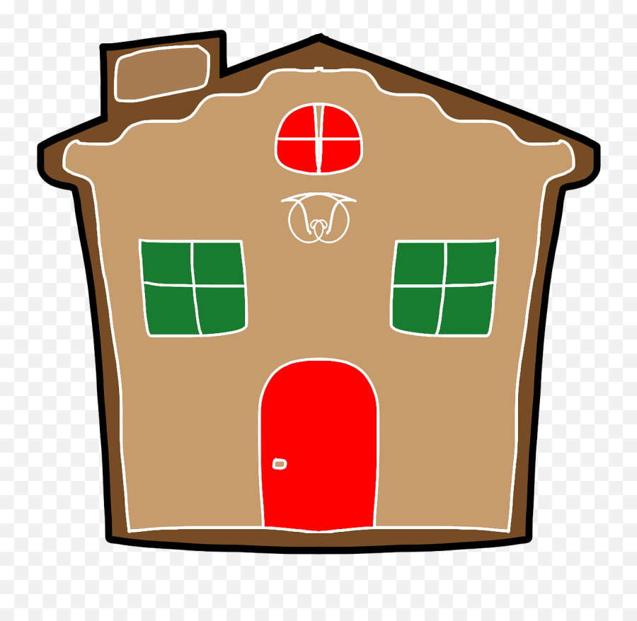 Cookie Gingerbread House Pastry - Casa De Galleta Png Emoji,House Candy House Emoji