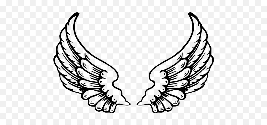 Free Angel Wings Angel Vectors - Angel Wings Emoji,Angel Wings Emoji