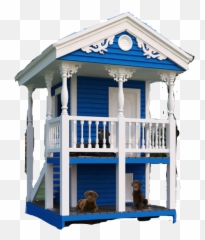 2 Story Dog House Freetoedit - Dwo Story House Clipart Emoji,Dog House Emoji