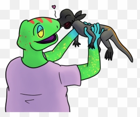 Cartoon Emoji,Gecko Emoji