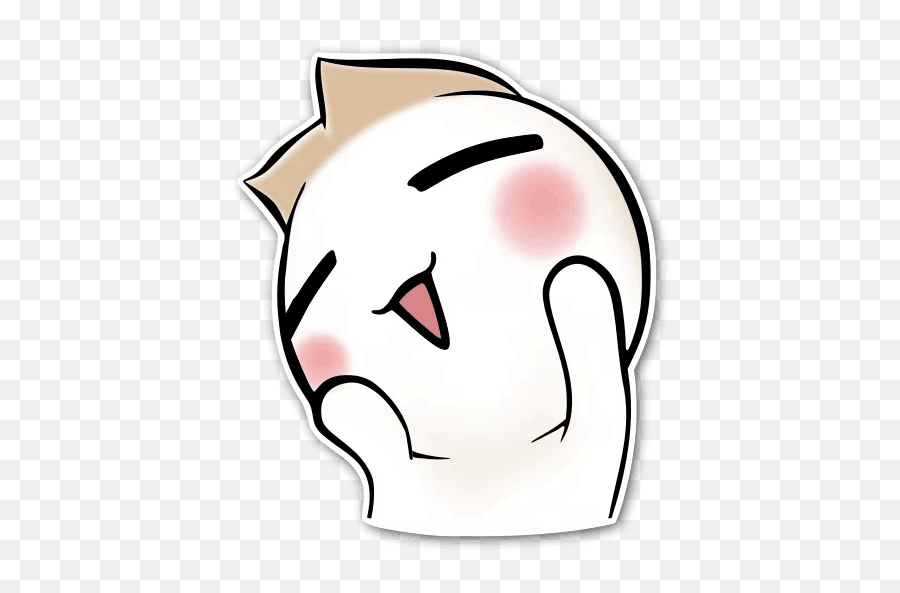 Download Emoticon Sticker White Imessage Face Free Clipart - Onion Stickers Emoji,Cat Face Emoticon
