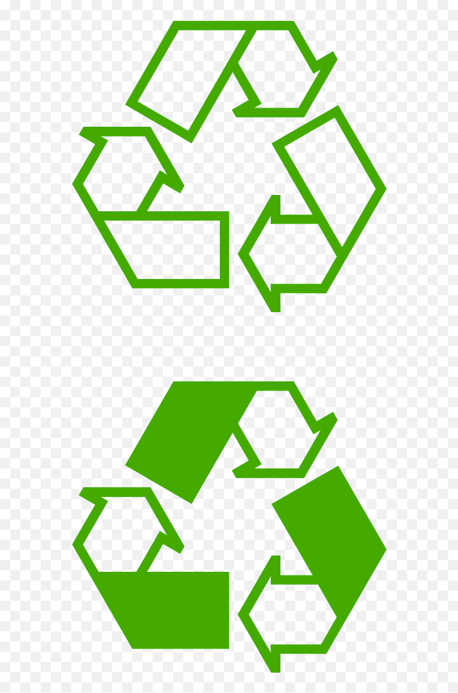Recycling Logo Recycle Green Ecology - Real Life Examples Of Rotational Symmetry Emoji,Recycle Paper Emoji