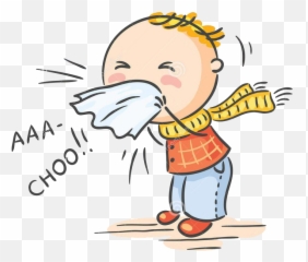Sneezing Clipart Transparent - Flu Png Emoji