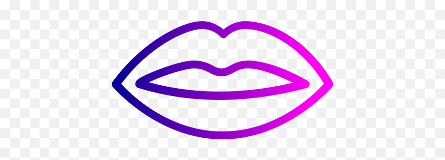 Lips Icon Of Line Style - Available In Svg Png Eps Ai Clip Art Emoji,Botox Emoji