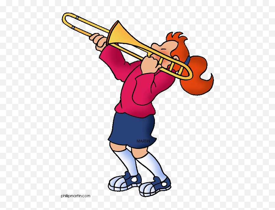 Trombone Clipart Blues Trombone Blues - Trombone Playing Clip Art Emoji,Trombone Emoji