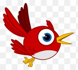 Discord Animated Png Open Eye Crying Laughing Emoji - Bird Cartoon Gif