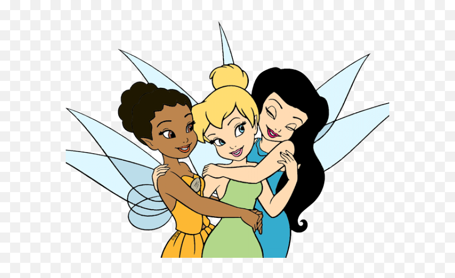 Fawn Clipart Disney Fairy - Tinkerbell Iridessa Png Tinker Bell With Friends Drawing Emoji,Fairy Emoji