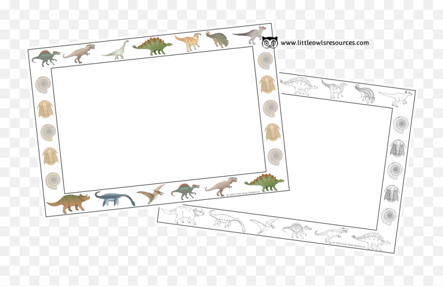 Free Dinosaur Border Sheets Printable Emoji,Emoji Borders