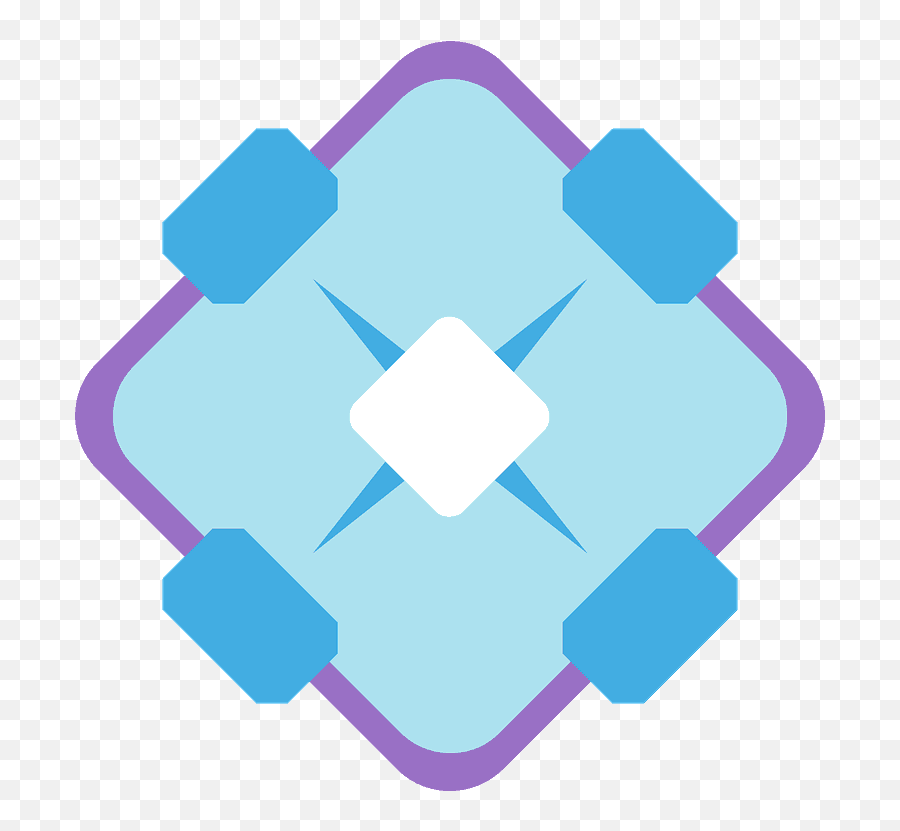 Diamond With A Dot Emoji Clipart - Vertical,Blue Dot Emoji