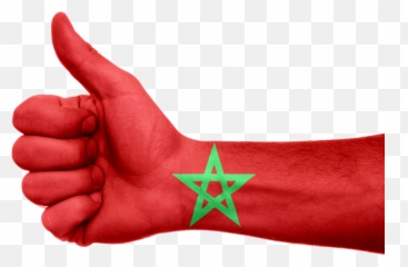Morocco Flag Hand - Algeria Flag Hand Png Emoji,Morocco Flag Emoji