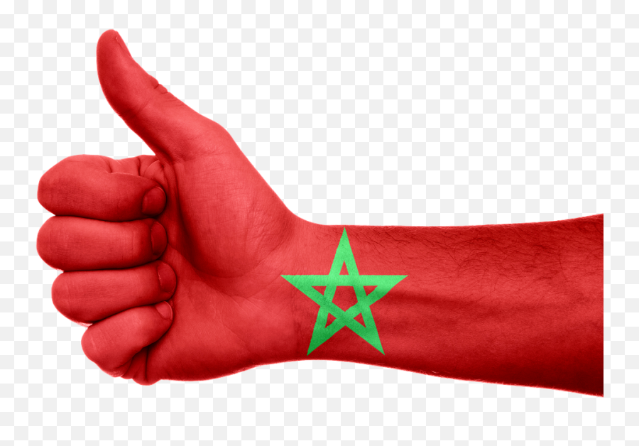 Morocco Flag Hand - Algeria Flag Hand Png Emoji,Morocco Flag Emoji