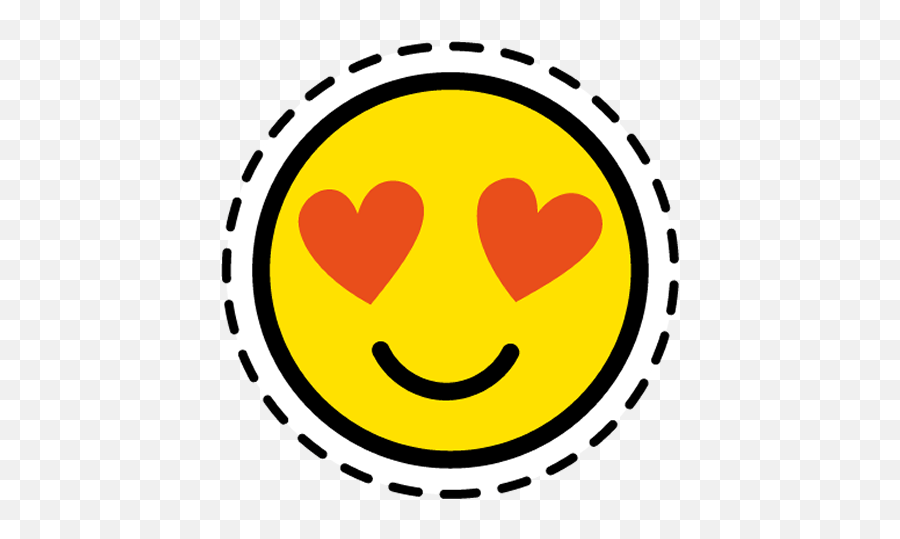 Download In Love Emoji Patch - You Are Awesome Badge,Love Emoji