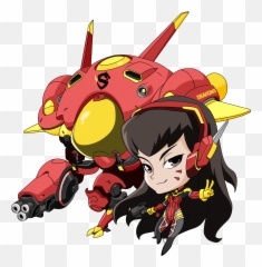 Dva Cute Sprays - Overwatch Dva Cute Spray Emoji,Dva Emoji