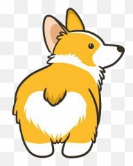 Corgi Emoji Transparent Png Clipart - Corgi Clipart,Dunce Emoji