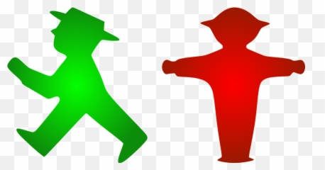Free Crowd People Vectors - Ampelmann Berlin Emoji,Cheers Emoticon