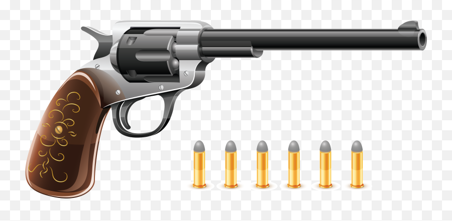 201 Revolver Free Clipart - Colt Pistol Png Emoji,Pistol Emoji
