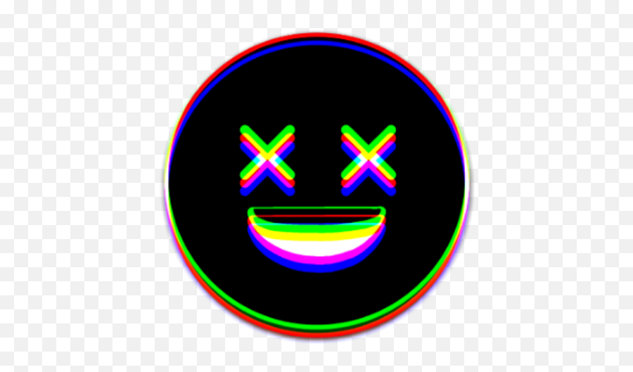 Emoji Glitch Die X Emojiface Emojisticker Ftestickers - Glitch Png For Picsart,X Emoji