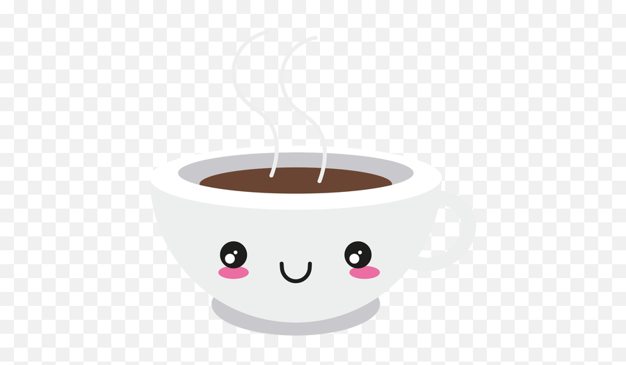 Transparent Png Svg Vector File - Kawaii Coffee Mug Transparent Emoji,Coffee Emoji Transparent