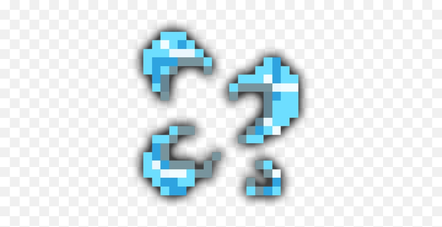 Mithril - Azure Mines Azure Ore Emoji,Pickaxe Emoji