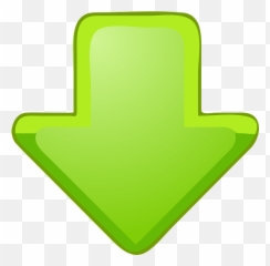 Free Pointed Button Button - Arrow Pointing Down With No Background Emoji,Dentist Emoticon