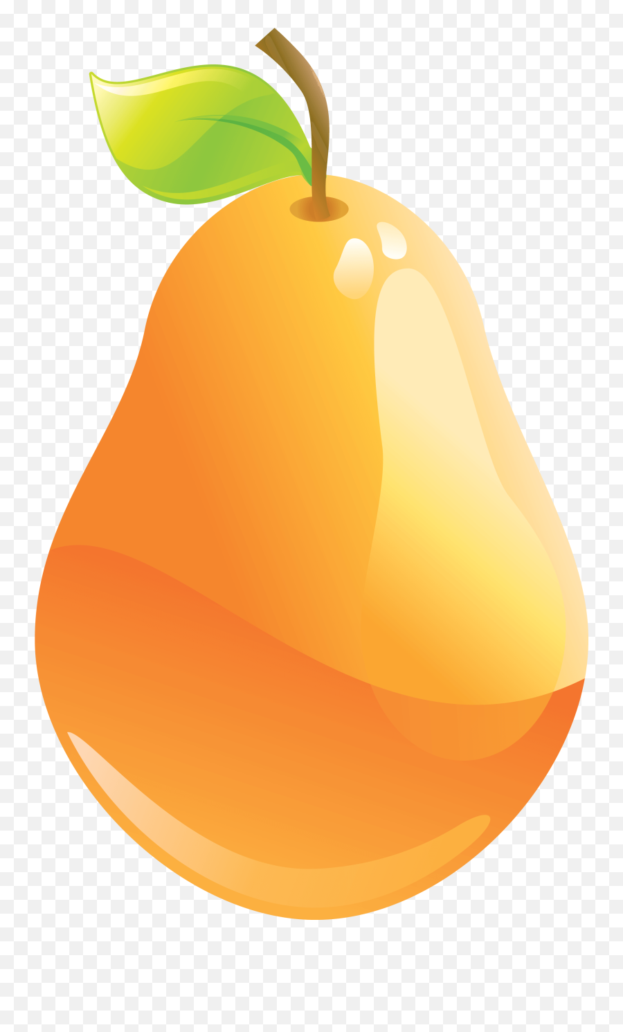 Download Free Yellow Pear Png Image Icon Favicon - Cartoon Fruit And Vegetables Emoji,Pear Emoji