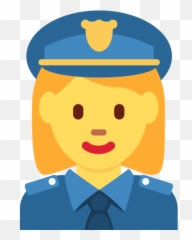 Woman Police Officer Emoji Meaning With Pictures - Policía Emoji,Cop Emoji