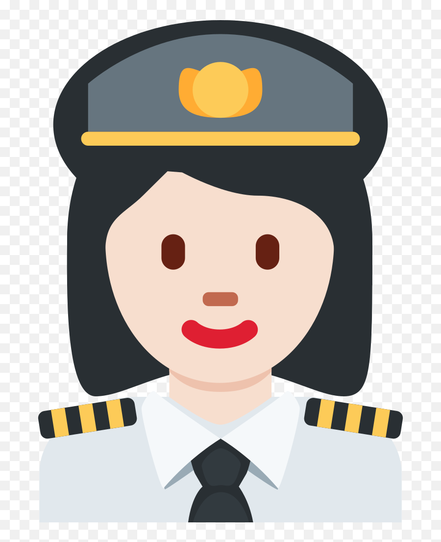 Twemoji2 1f469 - Emoji Pilot,Tie Emoji