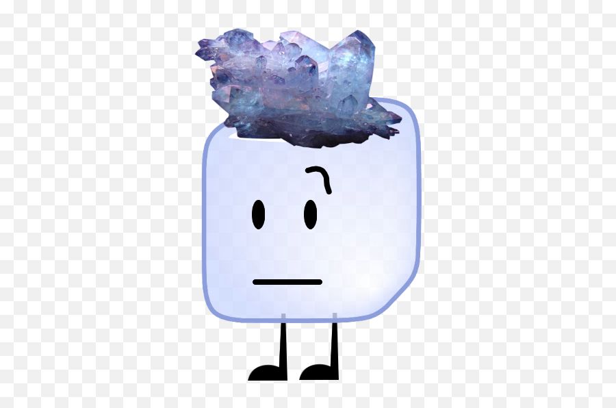 Ice Cube - Minerals Clipart Transparent Emoji,Ice Emoticon