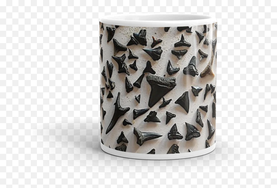 Shark Teeth Mug U2013 Matlock Trading Company - Lampshade Emoji,Shaka Emoji