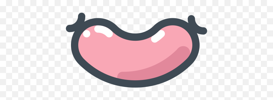 Meat Sausage Icon - Wurst Icon Emoji,Meat Emoji