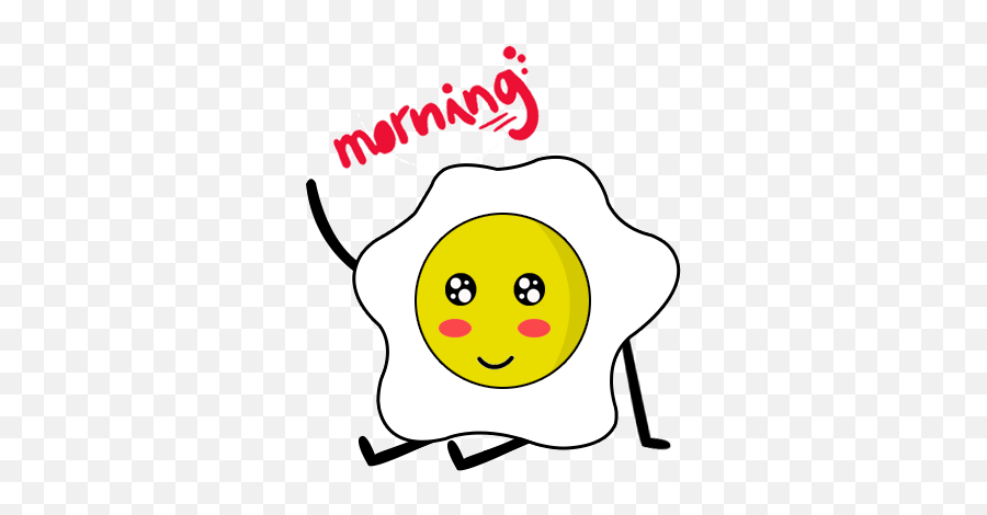Game Ladies Eggy - Yummy Emoji Gif Clip Art,Morning Emoji