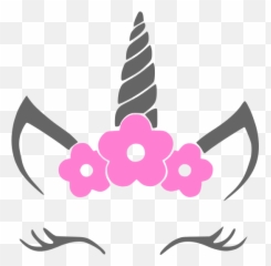 Unicorn Lovers Will Flip For This Sweet Face Clipart - Transparent Background Emoji