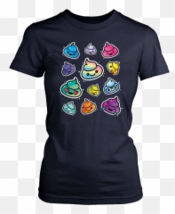 Cute Sleeping Rainbow Poop Emoji Zzz T - Shirt Lana Del Rey Heavy Metal Shirt,Garden Gnome Emoji
