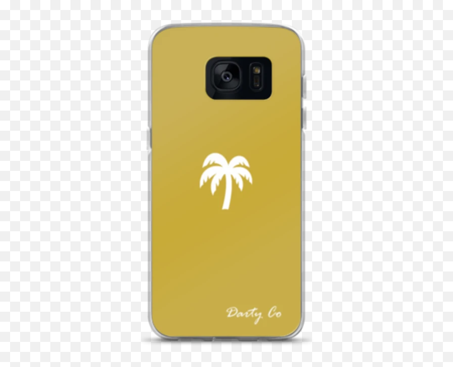 Gold Darty Co Palm Tree Cell Phone Cases - Smartphone Emoji,Palm Tree Emoticon