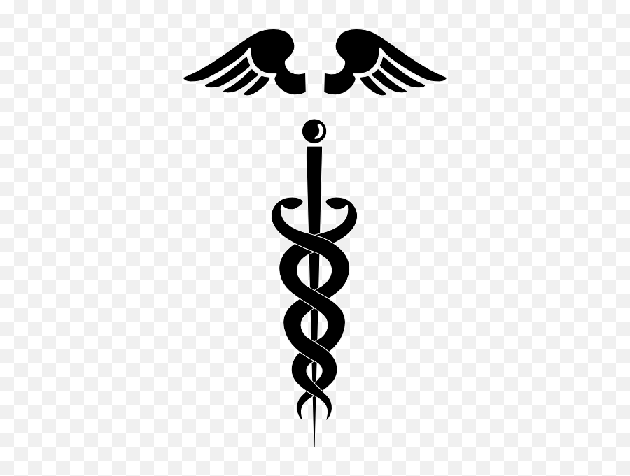 Clipart Medical Logo Snake - Caduceus Vector Emoji,Rod Of Asclepius Emoji