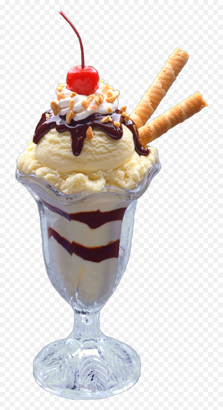 Icecream Icecreamsundae Chocolate - Ice Cream Sundae Png Emoji,Ice Cream Sundae Emoji 2