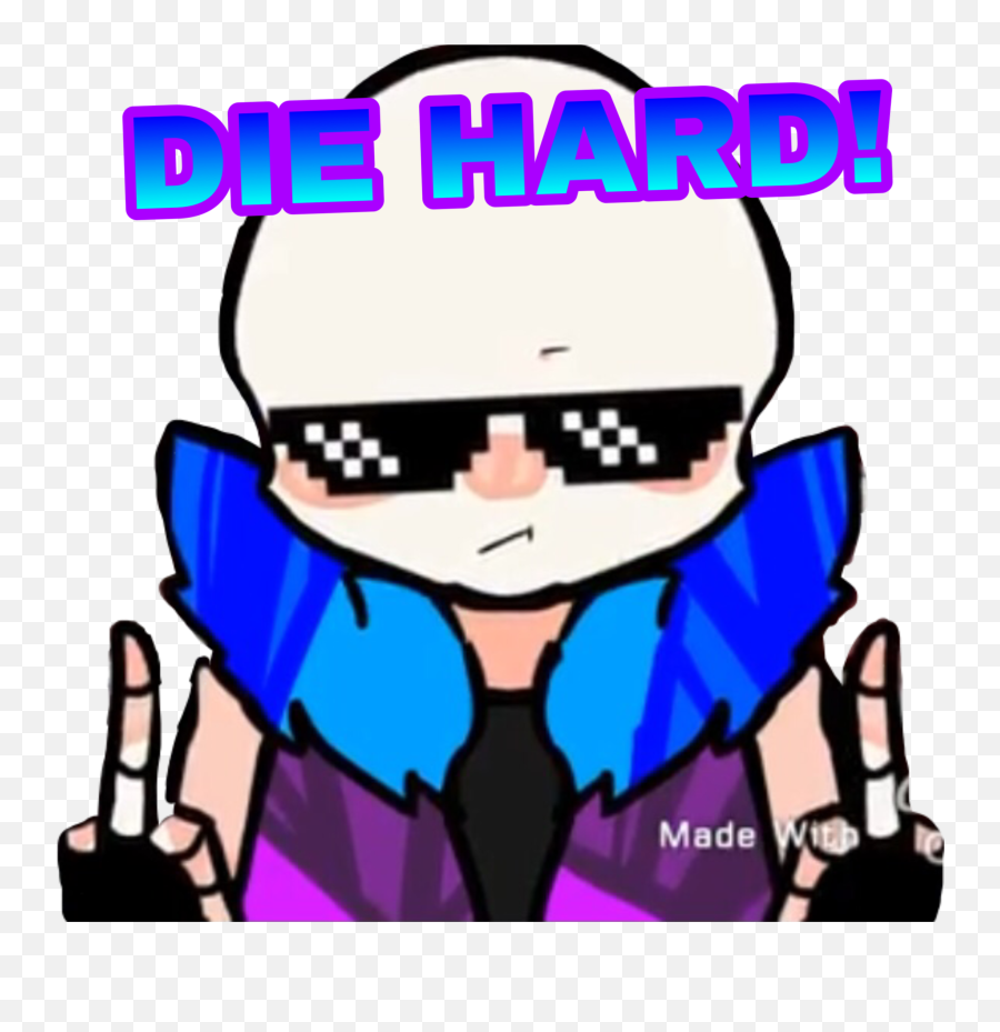 Lustsans Diehard - Cartoon Emoji,Die Hard Emoji