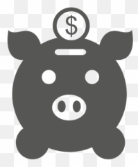 Coin Inserting Pig Bank Icon - Transparent Png U0026 Svg Vector File White Pig Bank Png Emoji,Boar Emoji