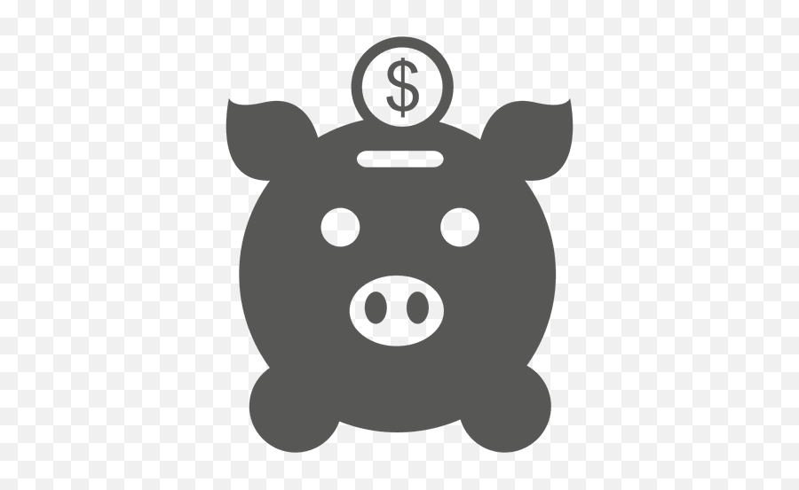 Coin Inserting Pig Bank Icon - Transparent Png U0026 Svg Vector File White Pig Bank Png Emoji,Boar Emoji