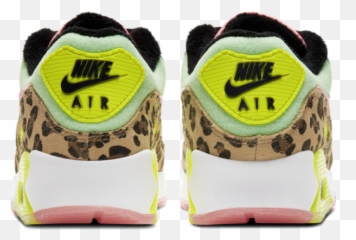 WMNS Air Max 90 LX Rave - Nike Leopard Sneakers Emoji