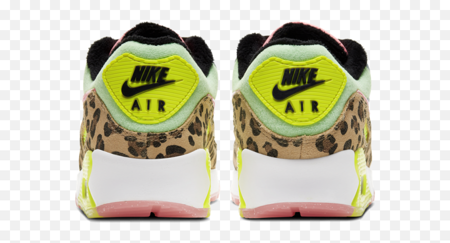 Wmns Air Max 90 Lx Rave - Nike Leopard Sneakers Emoji,Rave Emoji