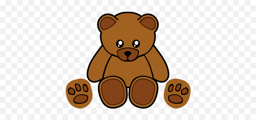 Free Plush Teddy Bear Illustrations - Teddy Bear Vector Beruang Emoji,Teddy Bear Emoticon