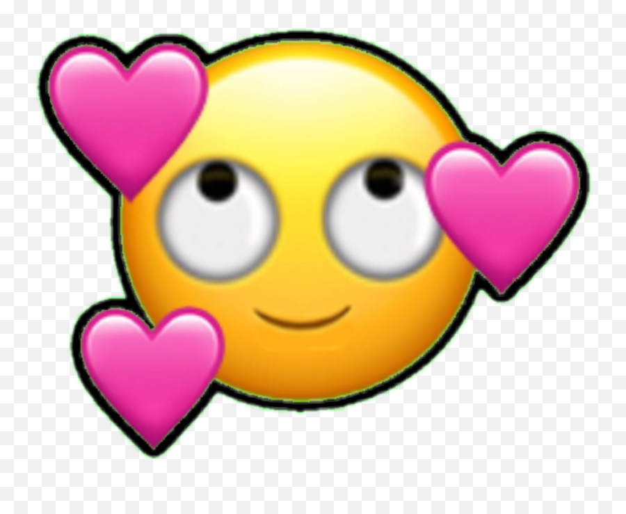 Emoji Emoticon Falling In Love Smiley - Love Emoji,Love Emoji