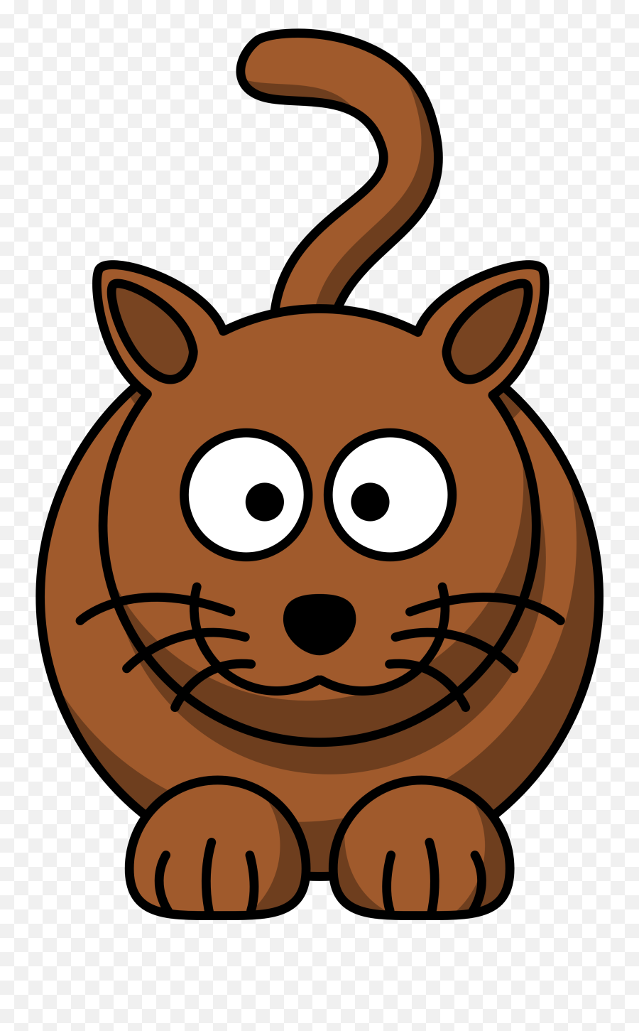 Badger Clipart Simple Cartoon Badger - Cartoon Cat Clip Art Emoji,Honey Badger Emoji