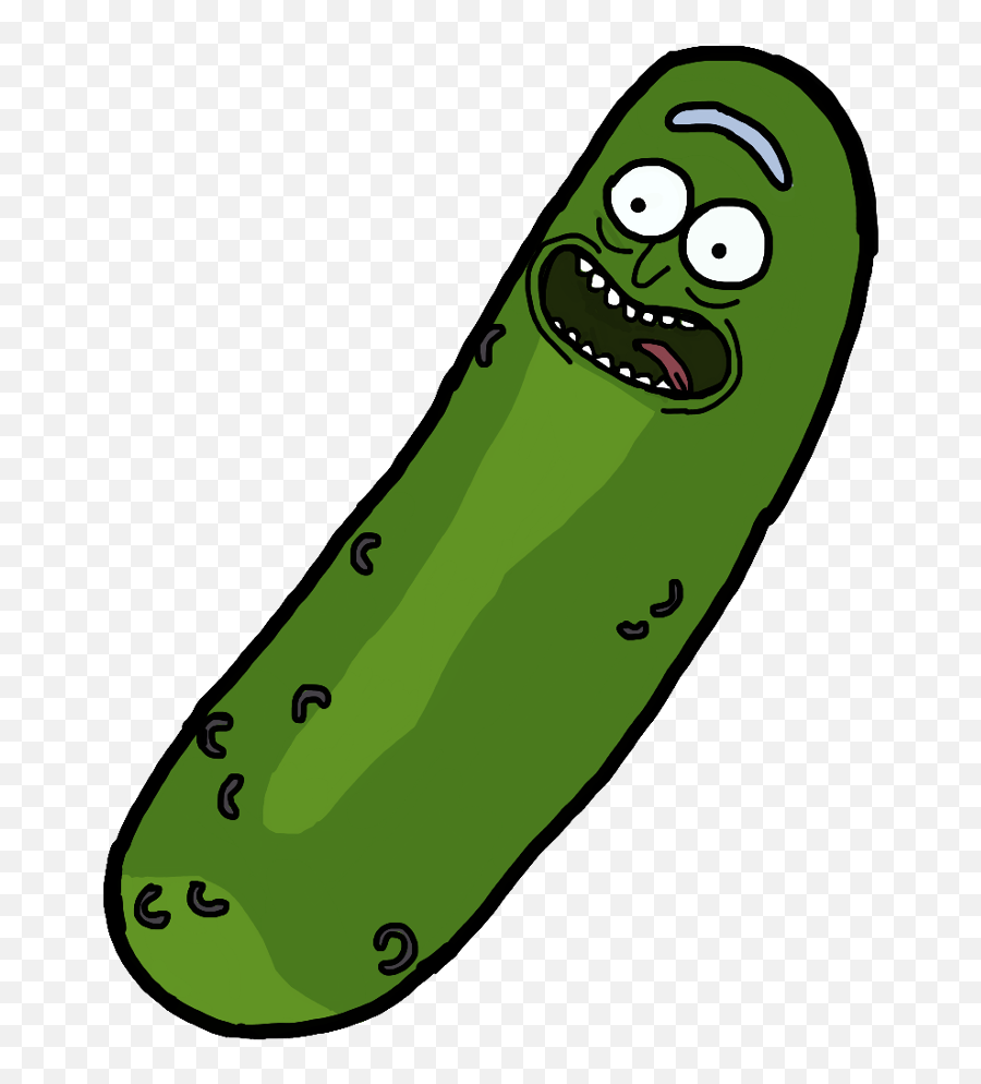 Pickle Picklerick Rickandmorty Rick Morty Green Interes - Pickle Rick Transparent Background Emoji,Pickle Emoji