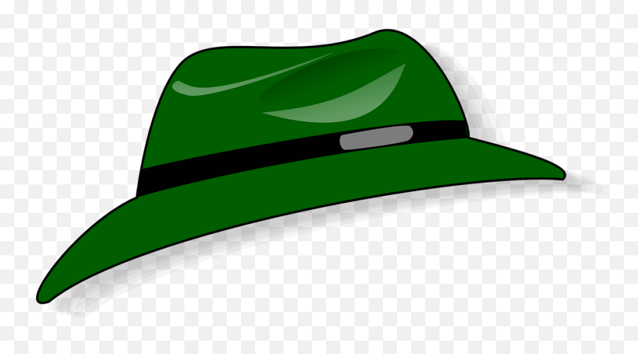 Free Fedora Hat Images - Green Hat Clipart Emoji,Punch Emoticon