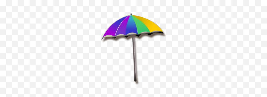 Vector Graphics Of Rainbow Umbrella - Umbrella Clip Art Emoji,10 Umbrella Emoji