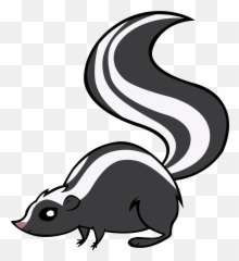 Skunk Vector Emoji Transparent Png Clipart Free Download - Transparent Skunk Clipart,Skunk Emoji