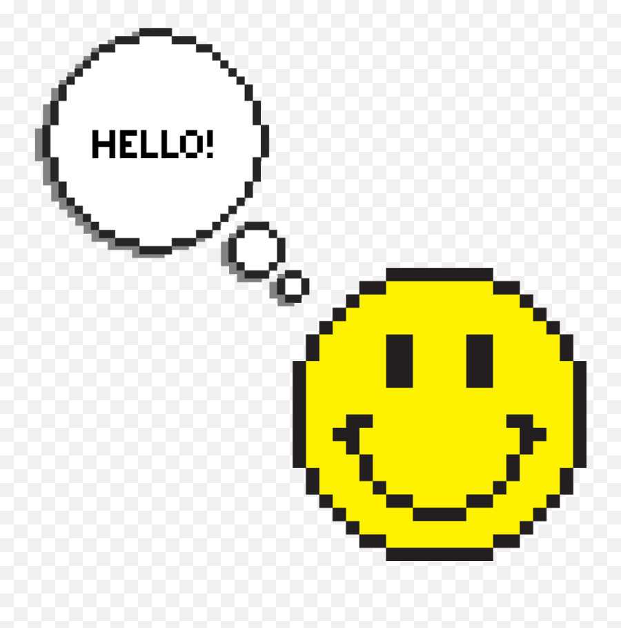 Pin - Pixel Art Circle Grid Emoji,Side Eye Emoticon